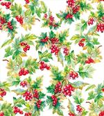 Watercolor Berries Winter