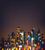 Abstract Cityscape Bokeh