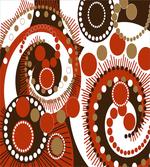 Spirals Dots Winter