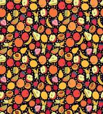 Colorful Fruits and Dots