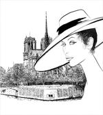 Sketch of a French Woman