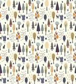 Woodland Trees Animals