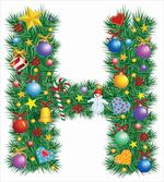 Uppercase Letter Tree