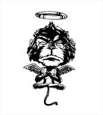 Angelic Monkey with Wings