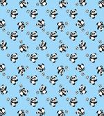 Panda Kicking Ball