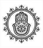Hamsa Mandala Shape