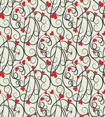 Wave Floral Heart Swirls