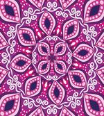 Lace Trippy Flowers Leaf artwork