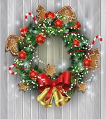 Garland with Noel Cookies