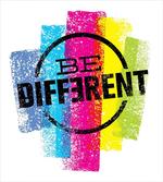 Be Different Motivational artwork