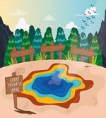 Cartoon Prismatic Spring