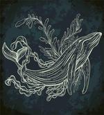 Doodle Coral Reef Seaweed