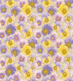Hand Drawn Pansy Garden