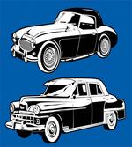 Black and White Vehicle