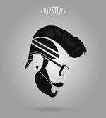 Male Hipster Art