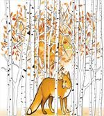 Fox Autumn Forest