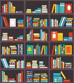 Cartoon Colorful Books