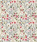 Birds Roses Polka Dots