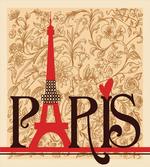 Paris Eiffel Tower View artwork