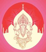 Elephant and Building Yoga