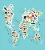 World Map Local Animal