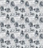Stallion Sketch Style