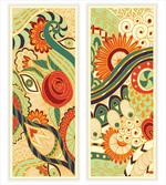 Mosaic Floral Composition Art