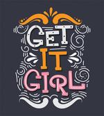 Get It Girl Typography