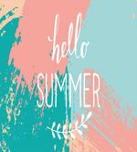 Hello Summer Lettering