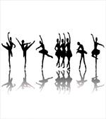 Ballerinas on Stage Dance