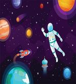 Astronaut in Space System