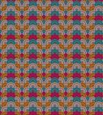 Colorful Retro Tribal artwork
