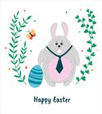 Rabbit with Tie