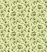 Engraved Style Olive Leaf