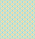 Thin Line Curlicue Damask