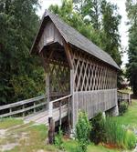 Old Wooden Bridge Print artwork