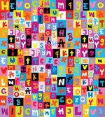 Colored Alphabet Puzzle
