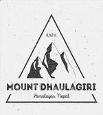 Dhaulagiri in Himalayas