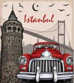 Vintage City Scenery
