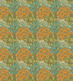 Meadow Wheat Peacock