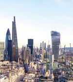 Aerial London City View