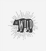 Woodland Bear Be Wild Phrase
