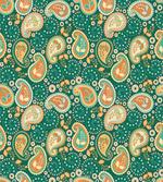 Folkloric Paisley Flowers
