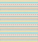 Boho Striped Motif Art