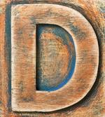 Scratched Rough Font artwork