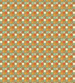 Retro Style Flower and Dots