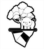 Monotone Baby Animal Tree