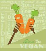 Smiling Carrot Love Vegan