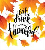 Autumn Thanksgiving Text