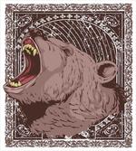 Growling Grizzly Bear